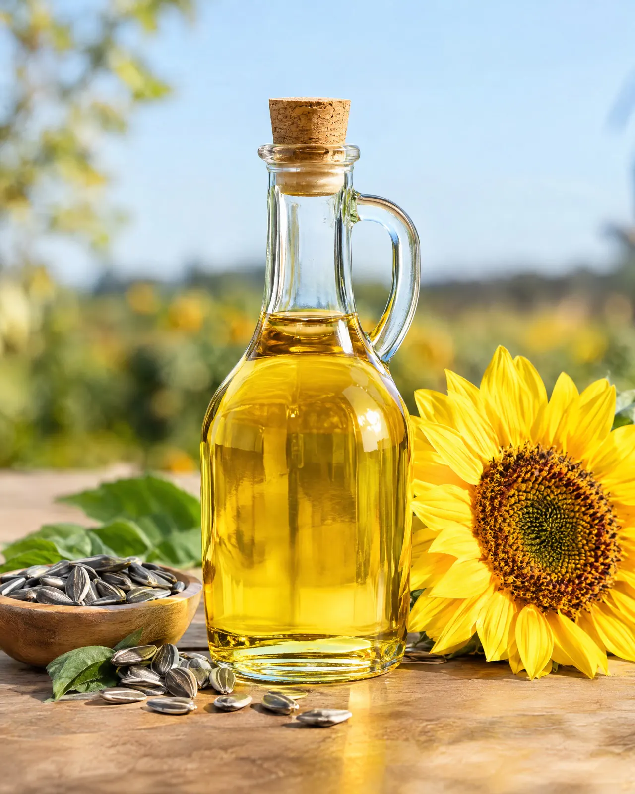 Refined sunflower oil