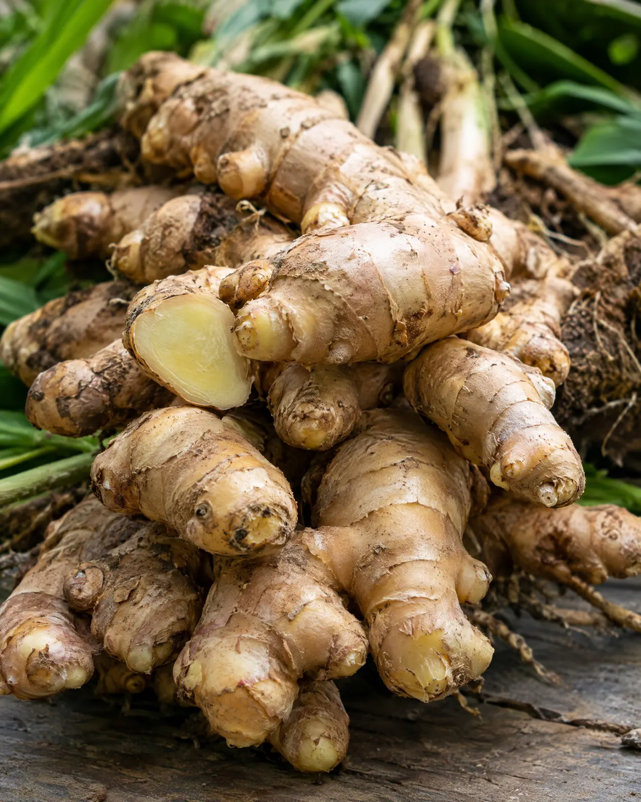 Fresh Tanzanian ginger
