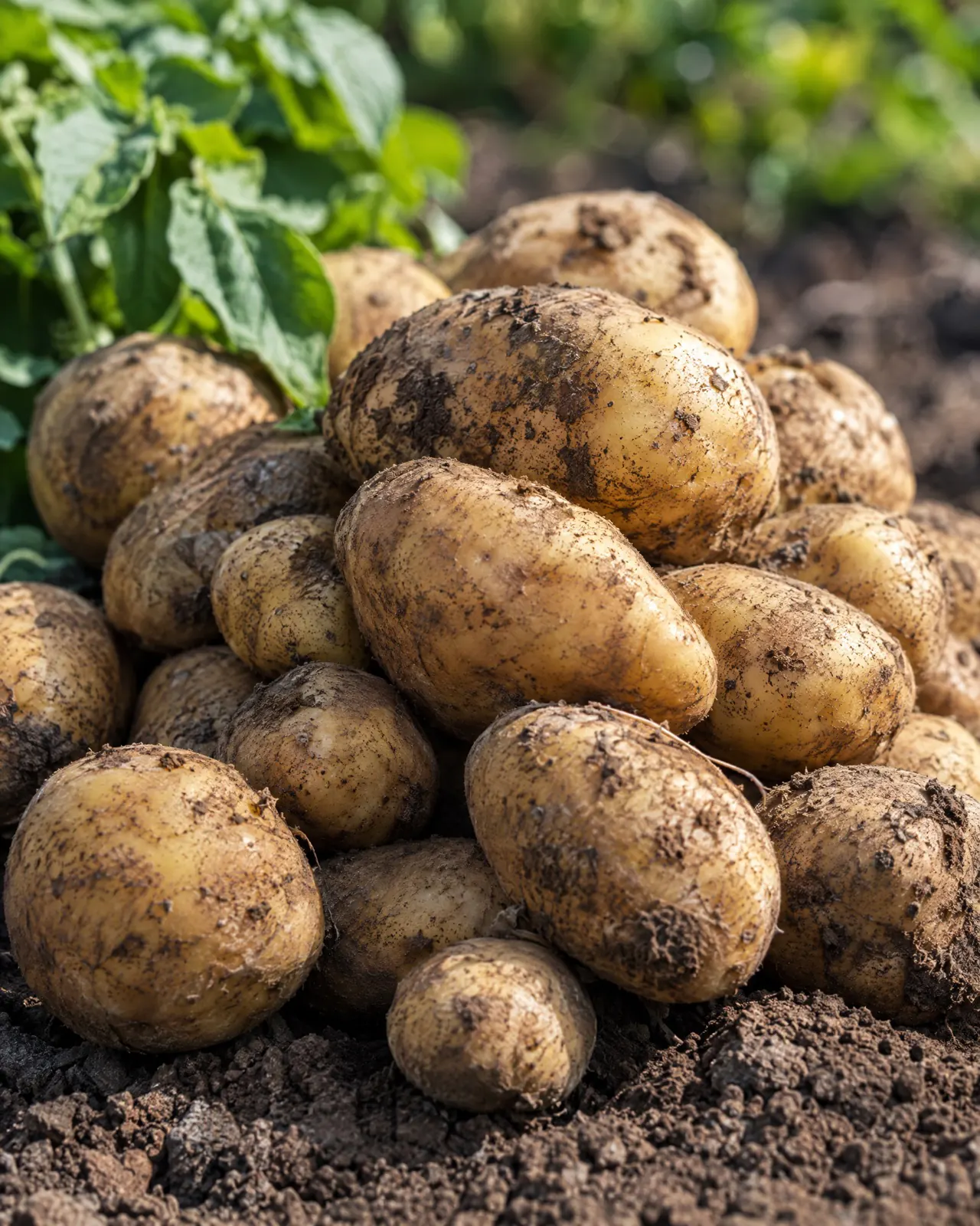 Fresh Tanzanian potatoes