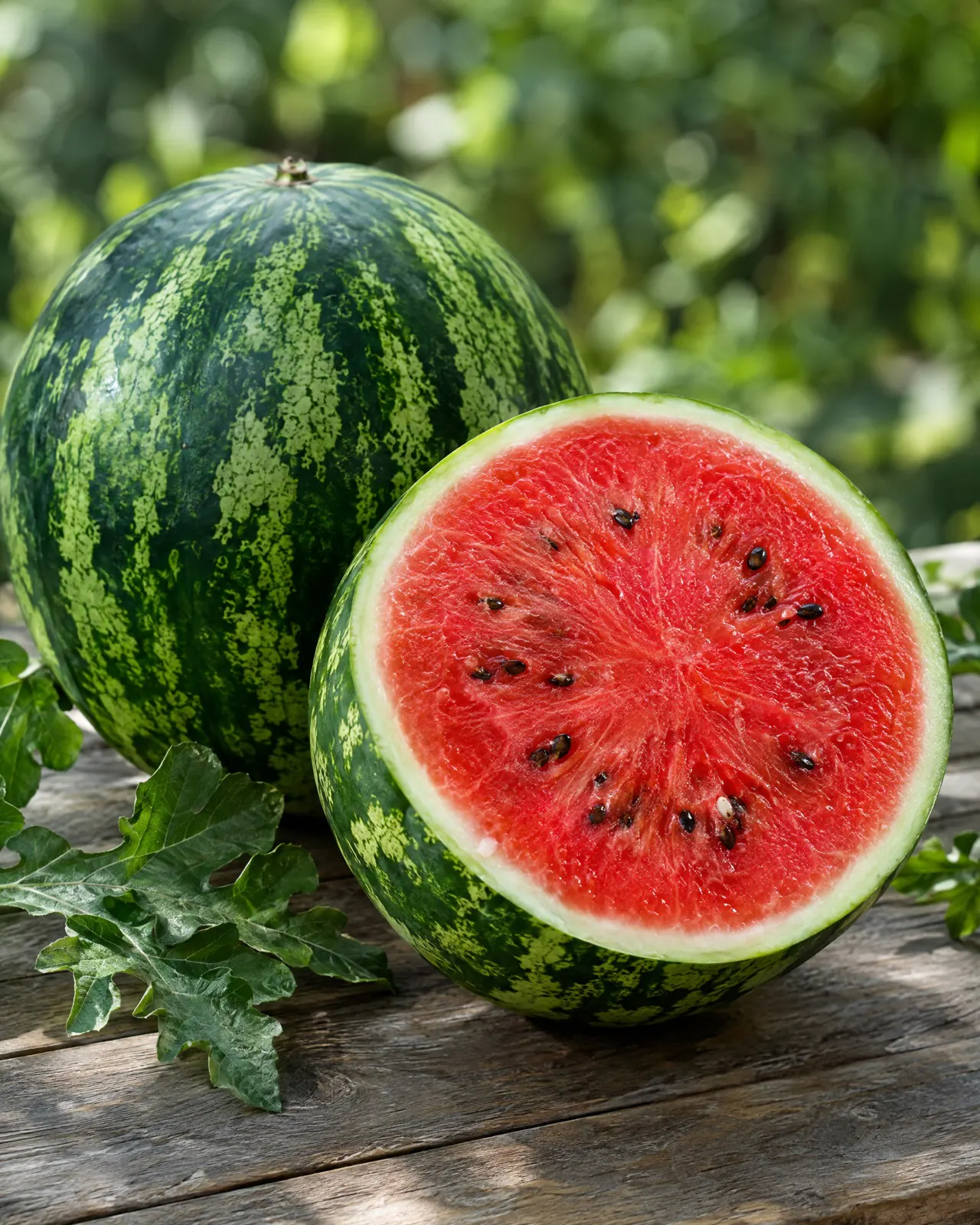 Fresh Tanzanian watermelons